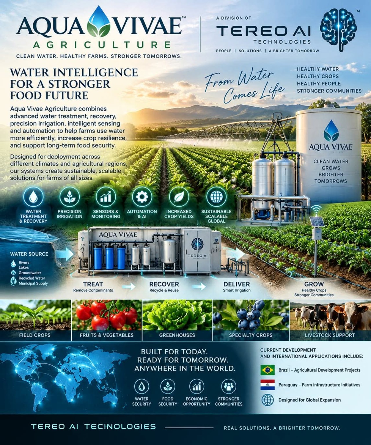 Aqua Vivae agricultural water and farm infrastructure