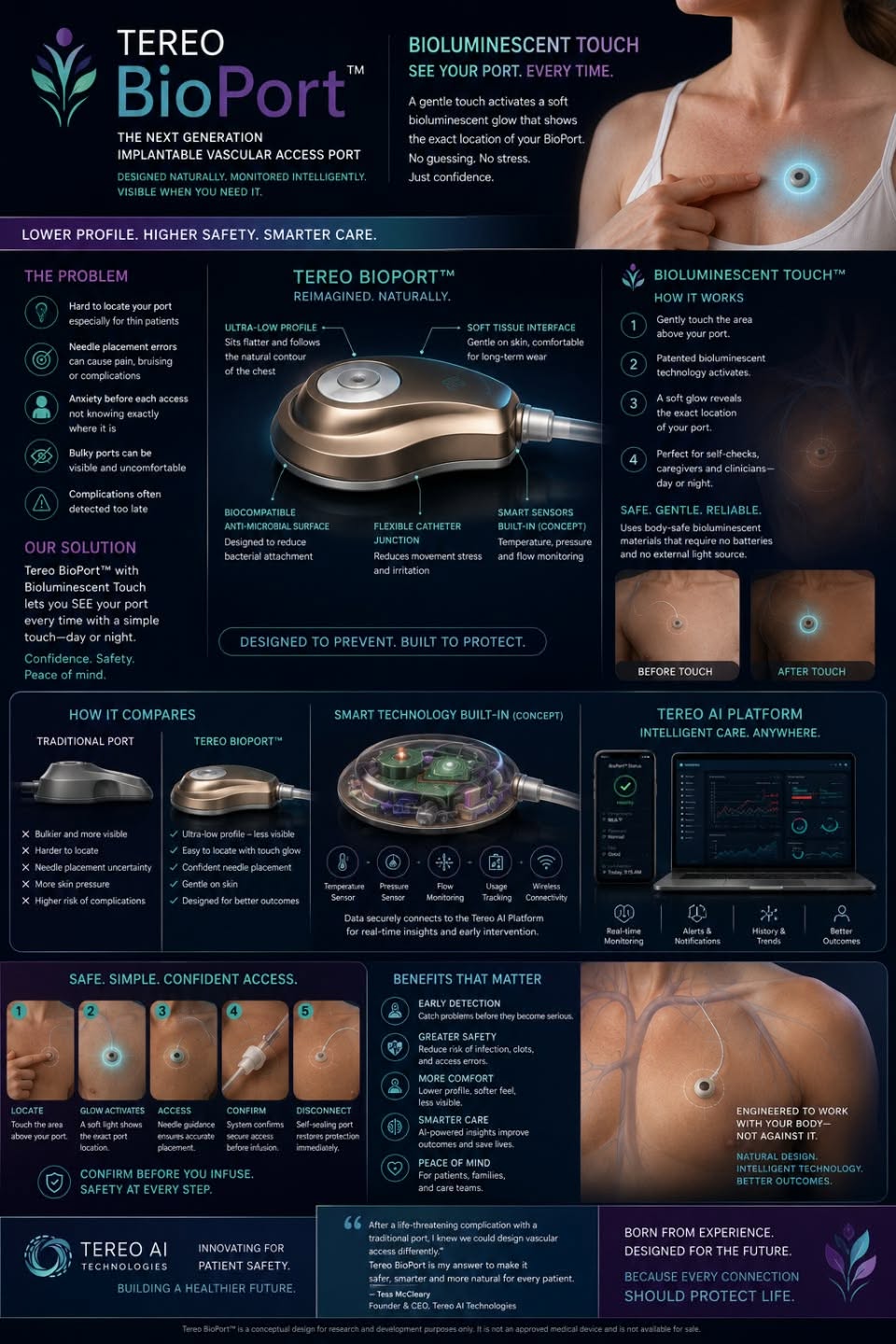 BioPort healthcare concept